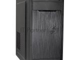 Корпус Miditower ExeGate XP-332-UNS500 (ATX, БП UNS500 с вент. 12см, 2*USB, аудио, черный) 1