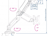 Кронштейн для TV Arm Media LCD-T21w 3