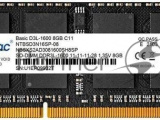 Оперативная память NETAC Basic, DDR3L, 8GB (1x8GB), 1600MHz, CL11, SO-DIMM 2