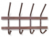Вешалка настенная SHEFFILTON Вешалка SHT-WH11 темный орех/медный металлик 0