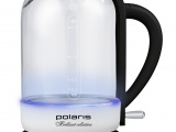 Чайник электрический Polaris PWK 1753CGL белый/черный 1