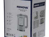 Чайник электрический Renova KT17G-11W термостойко стекло 2