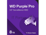 Жесткий диск HDD Western Digital Surveillance Purple Pro8TB 7200rpm SATA-III 256Mb 3.5" 7