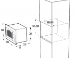 Печь свч встраиваемая Gorenje BM235CLI 1