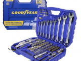 Набор инструментов GOODYEAR GY002081 Набор инструментов 81 предмет 1/2"+ 1/4" в пластиковом кейсе 1