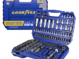 Набор инструментов GOODYEAR GY002110 Набор инструментов 110 предметов 1/2"+ 1/4" в пластиковом кейсе 1