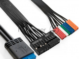 Корпус Miditower ExeGate XP-402U-UNS350 (ATX, БП UNS350 с вент. 12см, 2*USB+1*USB3.0, аудио, черный) 2