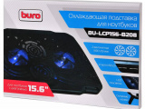Подставка для охлаждения ноутбука Buro BU-LCP156-B208 0