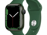 Смарт часы Apple Watch Siries 7 45mm Aluminium with Sport Band RU Зелёный 0