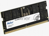 Оперативная память NETAC Basic, DDR5, 8GB (1x8GB), 4800MHz, CL40, SO-DIMM 2