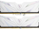 Оперативная память NETAC, DDR4, 16GB (2x8GB), 3200MHz, CL16, DIMM, с радиаторами, белый 2