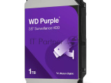 Жесткий диск Western Digital 1Tb WD10PURZ Purple, SATA III <5400rpm, 64Mb> 3.5 5