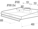 Вытяжка Gorenje DU6446E Серебристый 2