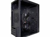 Корпус Minitower Exegate BAA-104U Black, mATX, <AAA450, 80mm>, 2*USB+1*USB3.0, Audio 3