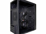 Корпус Minitower Exegate BAA-104U Black, mATX, <AAA450, 80mm>, 2*USB+1*USB3.0, Audio 4