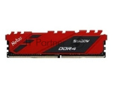 Оперативная память NETAC Shadow, DDR4, 16GB (1x16GB), 3200MHz, CL16, DIMM, с радиаторами, красный 4