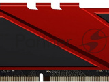 Оперативная память NETAC Shadow, DDR4, 16GB (1x16GB), 3200MHz, CL16, DIMM, с радиаторами, красный 6