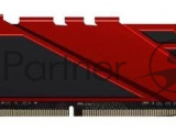 Оперативная память NETAC Shadow, DDR4, 16GB (1x16GB), 3200MHz, CL16, DIMM, с радиаторами, красный 0