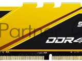 Оперативная память NETAC Shadow, DDR4, 8GB (1x8GB), 2666MHz, CL19, DIMM, с радиаторами, желтый 0