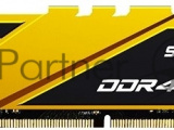 Оперативная память NETAC Shadow, DDR4, 8GB (1x8GB), 3600MHz, CL18, DIMM, с радиаторами, желтый 2