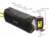 Портативная колонка W-King S9  Желтый 2