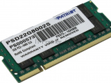 Оперативная память Patriot, DDR2, 2GB (1x2 GB), 800 MHz, CL6, SO-DIMM 2