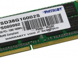 Оперативная память Patriot, DDR3, 8GB (1x8 GB), 1600 MHz, CL11, SO-DIMM 2