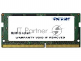 Оперативная память Patriot Signature, DDR4, 16GB (1x16 GB), 2400 MHz, CL17, SO-DIMM 12