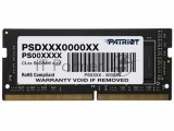 Оперативная память Patriot Signature, DDR4, 16GB (1x16 GB), 2400 MHz, CL17, SO-DIMM 13