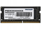 Оперативная память Patriot Signature, DDR4, 16GB (1x16 GB), 2400 MHz, CL17, SO-DIMM 14