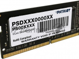 Оперативная память Patriot Signature, DDR4, 16GB (1x16 GB), 3200 MHz, CL22, SO-DIMM 10