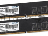 Оперативная память Patriot Signature, DDR4, 16GB (2x8 GB), 2666 MHz, CL17, DIMM 0
