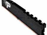 Оперативная память Patriot Signature, DDR4, 4GB (1x4 GB), 2400 MHz, CL17, DIMM, радиатор, чёрный 4