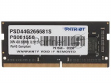 Оперативная память Patriot Signature, DDR4, 4GB (1x4 GB), 2666 MHz, CL19, SO-DIMM 9