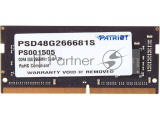 Оперативная память Patriot Signature, DDR4, 8GB (1x8 GB), 2666 MHz, CL19, SO-DIMM 2