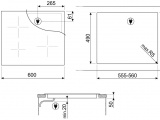 Поверхность SMEG SI5641B 2