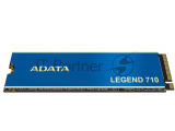 Накопитель SSD ADATA LEGEND 710, 1Tb, PCIe 3.0 x4, M.2 2280, NVMe, R/W 2400/1800, с радиатором 17