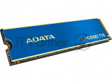 Накопитель SSD ADATA LEGEND 710, 256Gb, PCIe 3.0 x4, M.2 2280, NVMe, R/W 2100/1000, с радиатором 13