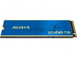 Накопитель SSD ADATA LEGEND 710, 512Gb, PCIe 3.0 x4, M.2 2280, NVMe, R/W 2400/1600, с радиатором 22