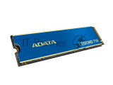 Накопитель SSD ADATA LEGEND 710, 512Gb, PCIe 3.0 x4, M.2 2280, NVMe, R/W 2400/1600, с радиатором 0