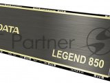 Накопитель SSD ADATA LEGEND 850, 1Tb, PCIe 4.0 x4, M.2 2280, NVMe, R/W 5000/4500, с радиатором 13
