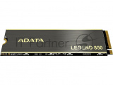 Накопитель SSD ADATA LEGEND 850, 1Tb, PCIe 4.0 x4, M.2 2280, NVMe, R/W 5000/4500, с радиатором 21