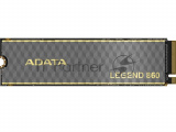Накопитель SSD ADATA LEGEND 860, 2Tb, PCIe 4.0 x4, M.2 2280, NVMe, R/W 6000/5000, с радиатором 12