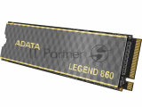 Накопитель SSD ADATA LEGEND 860, 2Tb, PCIe 4.0 x4, M.2 2280, NVMe, R/W 6000/5000, с радиатором 13