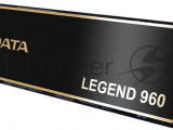 Накопитель SSD ADATA LEGEND 960, 1Tb, PCIe 4.0 x4, M.2 2280, NVMe, R/W 7400/6000, с радиатором 9