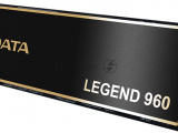 Накопитель SSD ADATA LEGEND 960, 1Tb, PCIe 4.0 x4, M.2 2280, NVMe, R/W 7400/6000, с радиатором 27