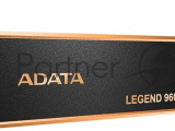 Накопитель SSD ADATA LEGEND 960 MAX, 4Tb, M.2 2280, PCIe 4.0 x4, NVMe, R/W 7400/6800, с радиатором 16