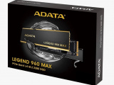 Накопитель SSD ADATA LEGEND 960 MAX, 4Tb, M.2 2280, PCIe 4.0 x4, NVMe, R/W 7400/6800, с радиатором 0