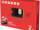 Накопитель SSD ADATA M.2 2230 2TB XPG GAMMIX S55 PCIe Gen4x4 with NVMe 5000/3700, 3D ТLC NAND 2