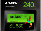 Накопитель SSD ADATA SU630, 240Gb, SATA III, 2.5", R/W 520/450 12